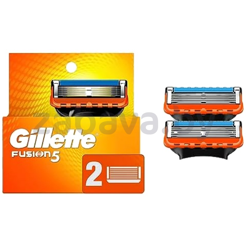 Кассеты для станков Gillette, Fusion, 5, 2 шт.