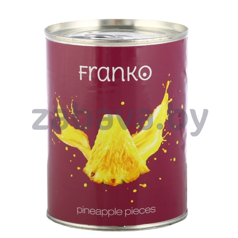 Ананасы Franko, кусочки в сиропе, 565 г
