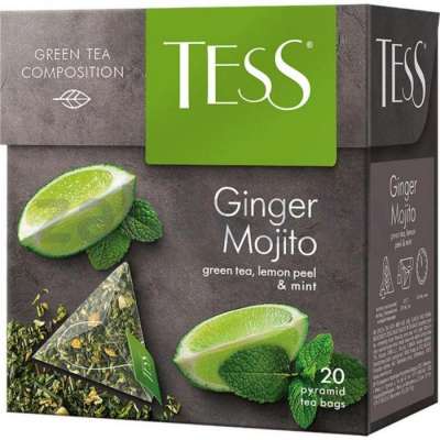 Чай Tess Ginger Mojito, 20 пакетиков