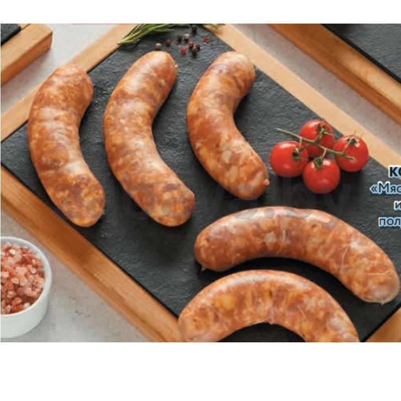 Колбаски «Мясной смак», из свинины, п/ф, 1 кг