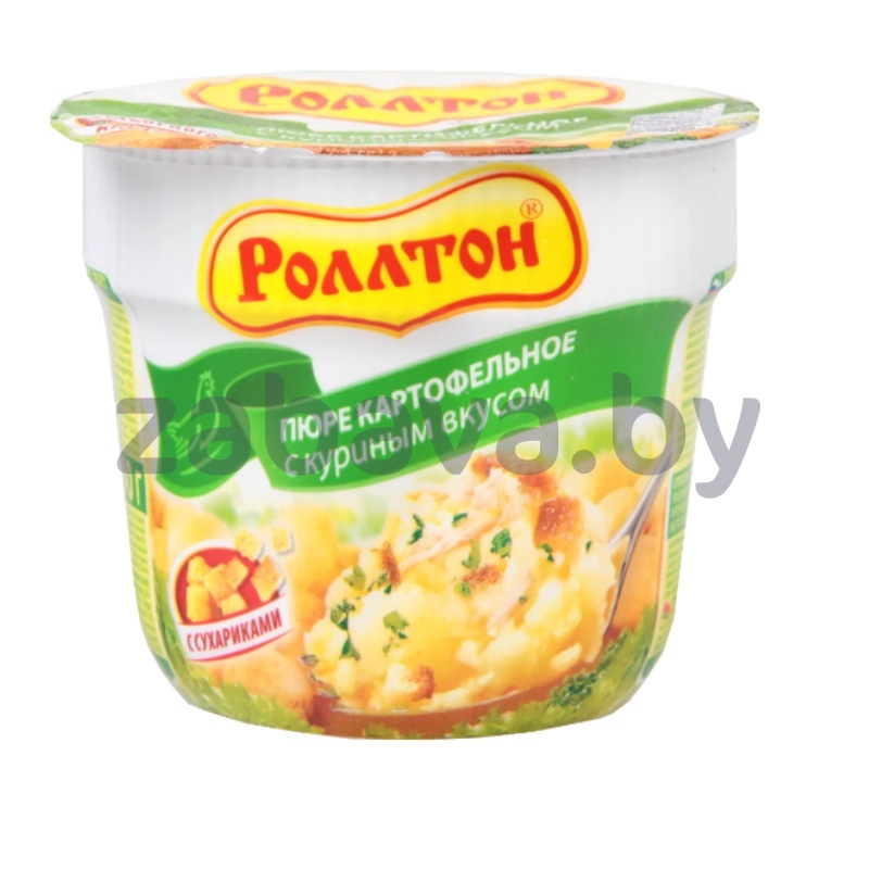 Пюре картофельное б/п «Роллтон», курица, 40 г