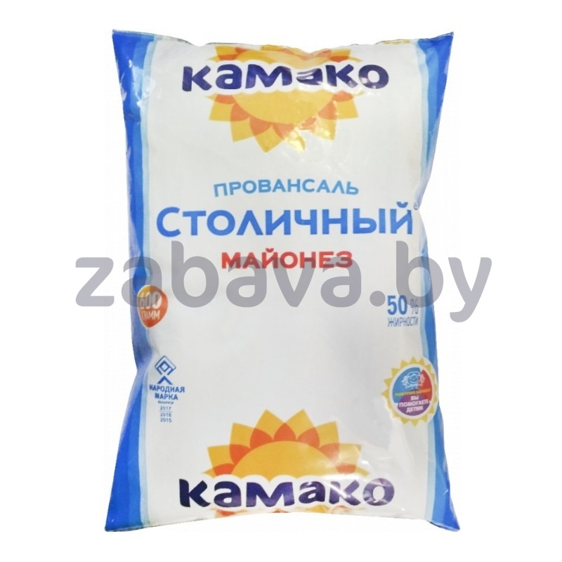Майонез «Камако» «Провансаль столичный», 50%, 600 г