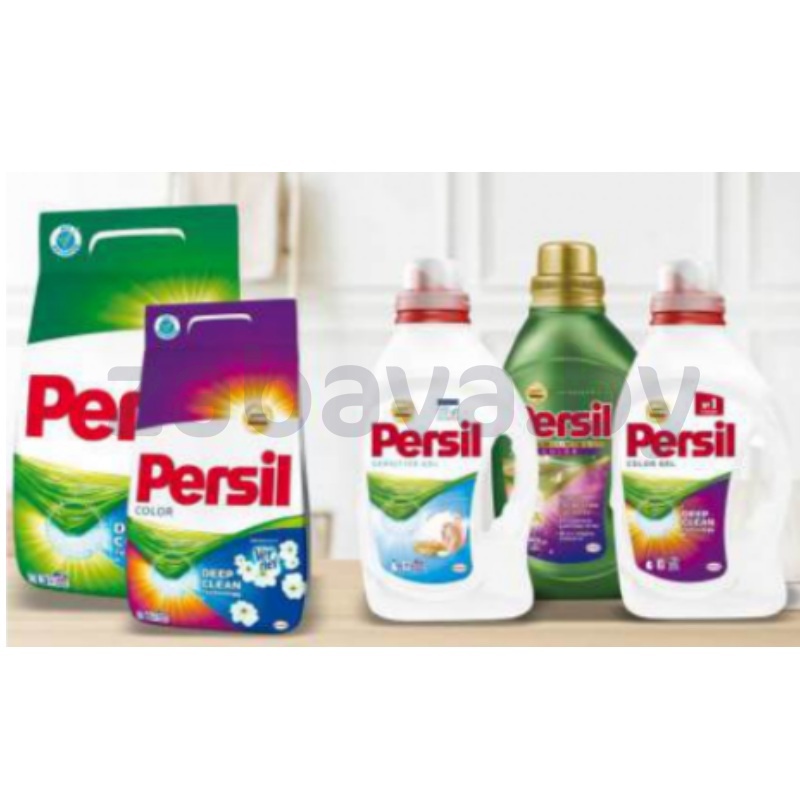 Стиральный порошок или гель Persil, 3 кг/1300 мл