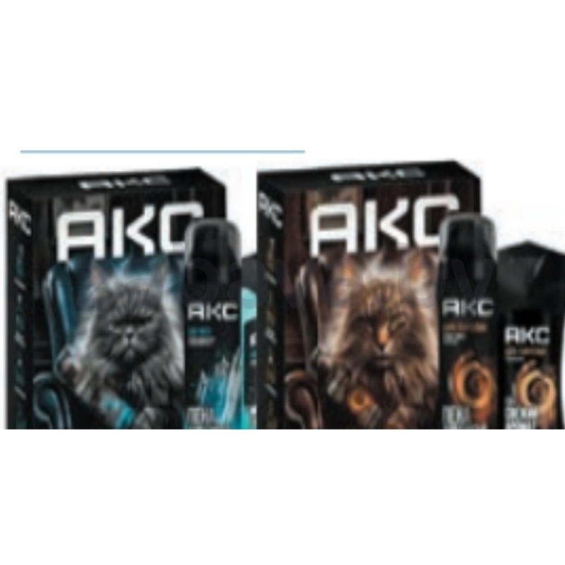 Набор подарочный «Акс», гель д/душа + пена д/бритья, 250+200 мл