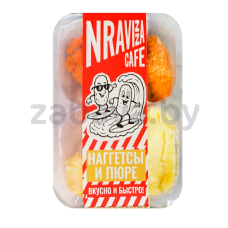 Наггетсы куриные с картофельным пюре Nravizza, 300 г