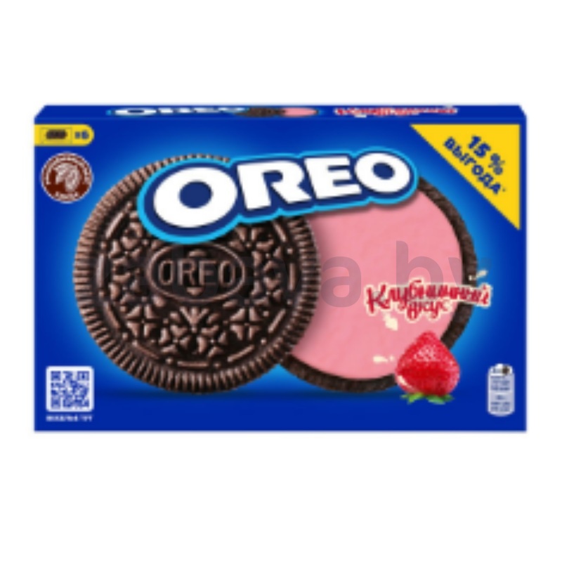 Печенье Oreo, клубника, 228 г