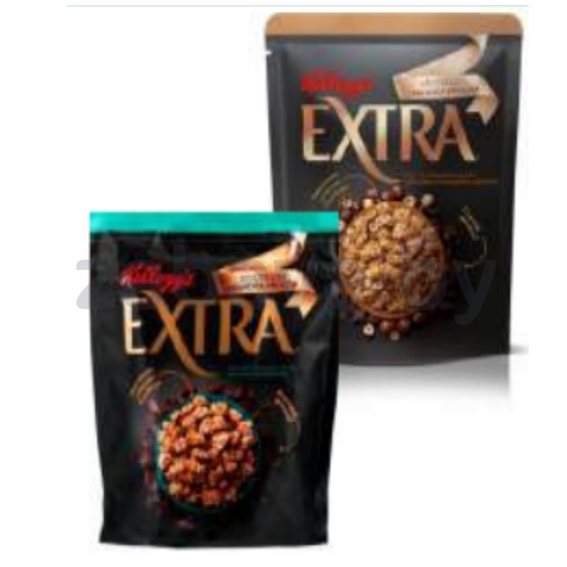 Гранола-мюсли Kellogg’s Extra, с темн. шокол. и фундук. или с мол. шок., 300 г