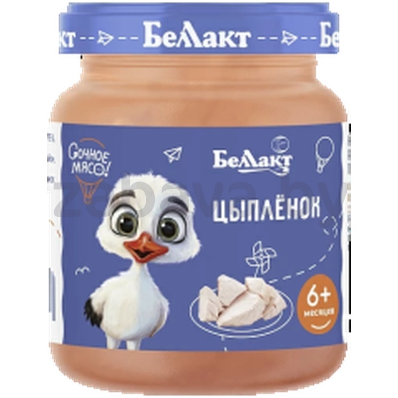 Пюре «Беллакт» из цыпленка, 95 г