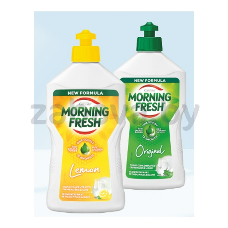 Средство д/мытья посуды Morning Fresh, 400 мл, original/lemon