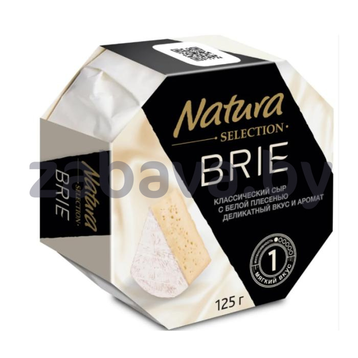 Сыр Natura Selection «Бри», с белой плесенью, 60%, 125 г