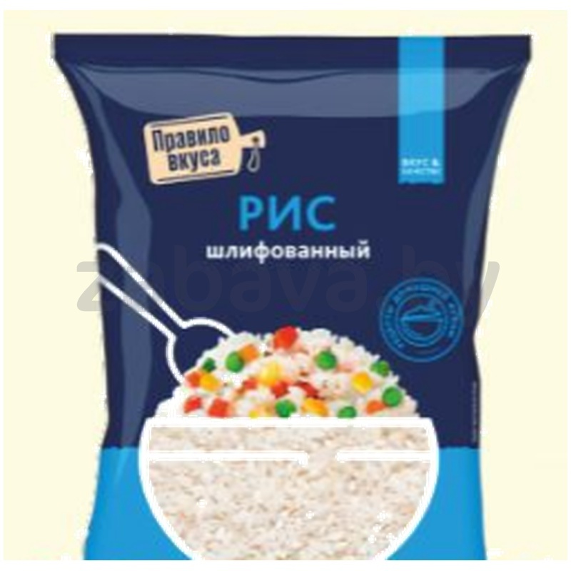Рис «Правило вкуса», шлифованный, круглый, 0,9 кг