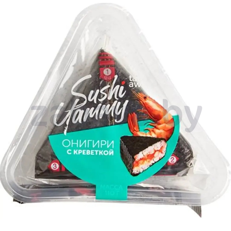 Онигири с креветкой, 110 г, 1 шт.