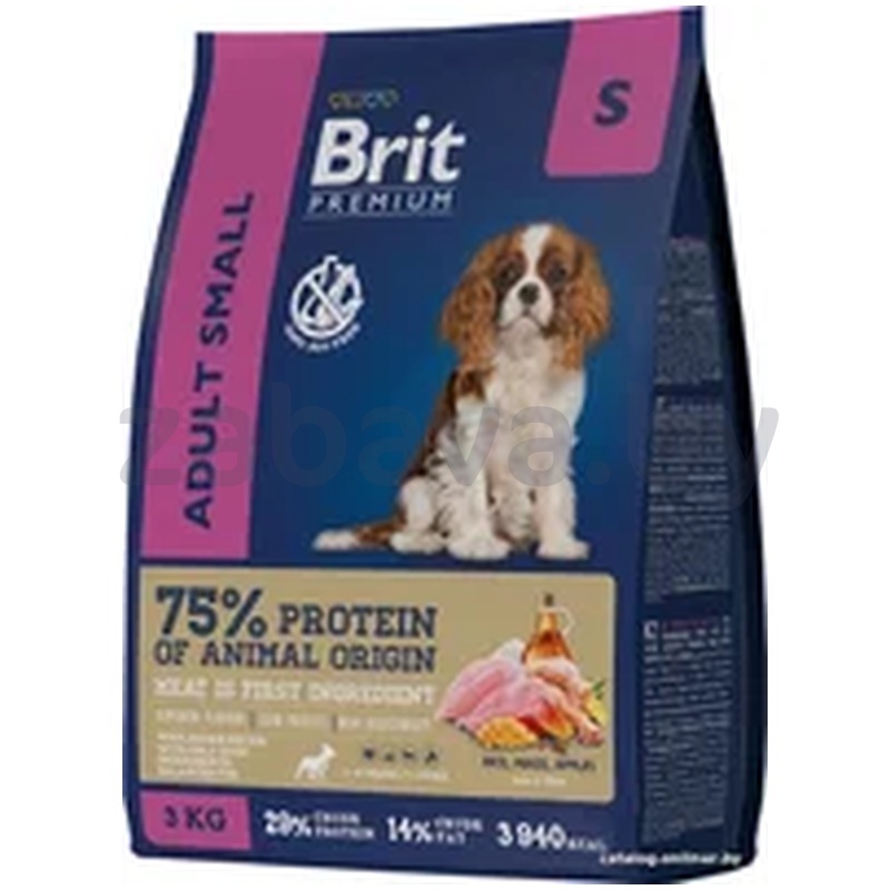 Сухой корм для собак Brit Premium, курица, 1 кг