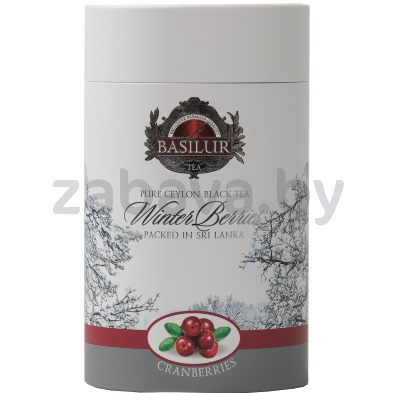 Чай Basilur, зимние ягоды, 75 г, в ассорт.