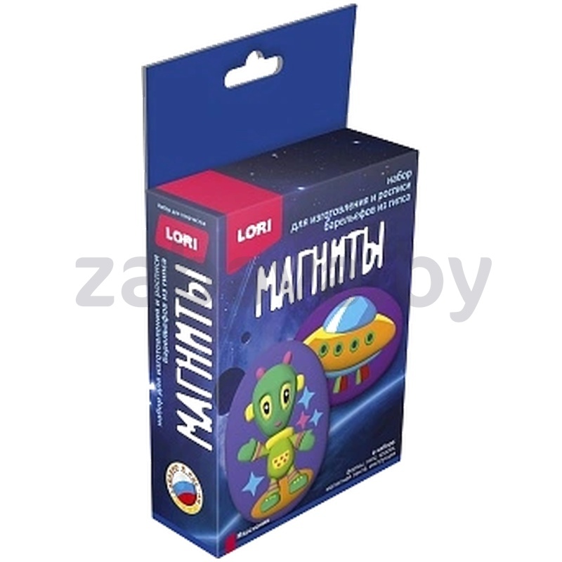 Магниты из гипса, в ассорт.