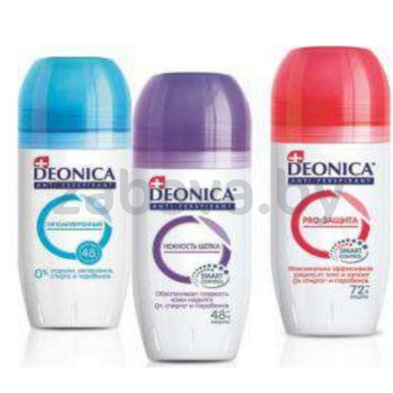 Дезодорант-антиперспирант роликовый Deonica, 50 мл, в ассорт.