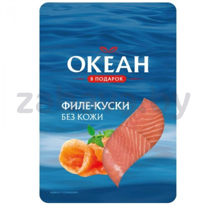 Форель с/с «Океан в подарок», филе-куски, б/к, 200 г