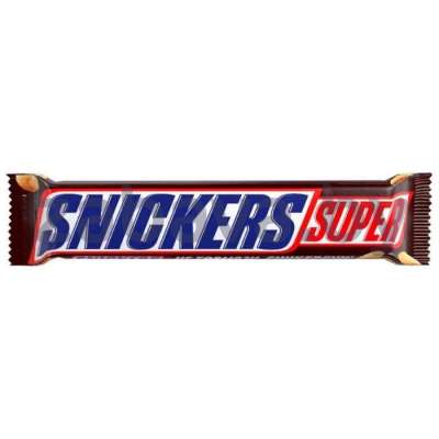 Шоколадный батончик Snickers Super, 80 г