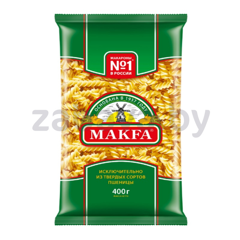 Макаронные изделия Makfa, 400 г, в ассорт.