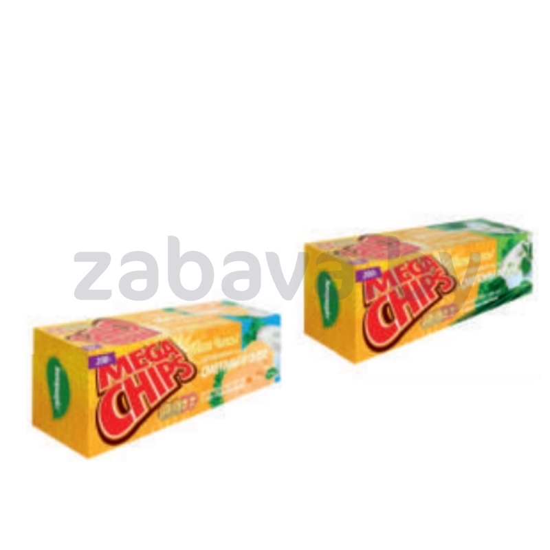 Чипсы «Mega Chips», сметана-сыр или сметана-лук, 200 г