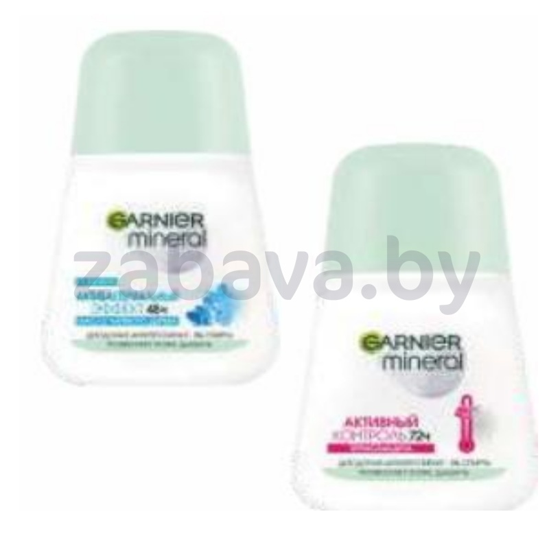 Дезодорант-антиперсп.т Garnier, Mineral, эффект чистоты или контроль термозащ., 50 мл