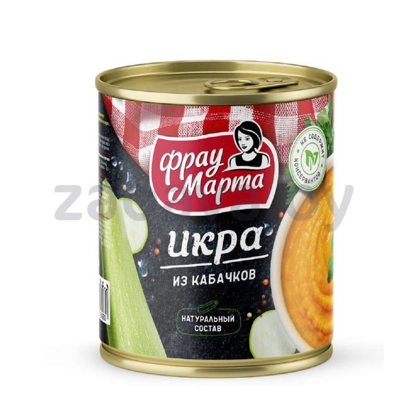 Икра кабачковая «Фрау Марта», 320 г