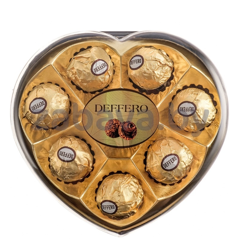 Конфеты Deffero, в молочн. шоколаде с арахисом, 100 г