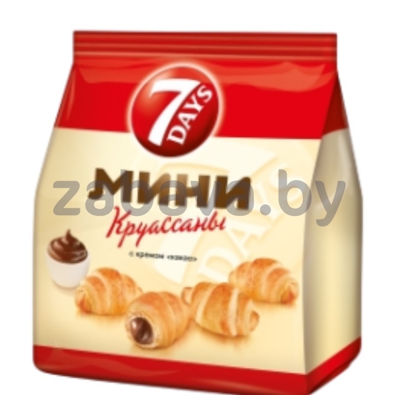 Мини-круассаны 7 Days, какао, 265 г