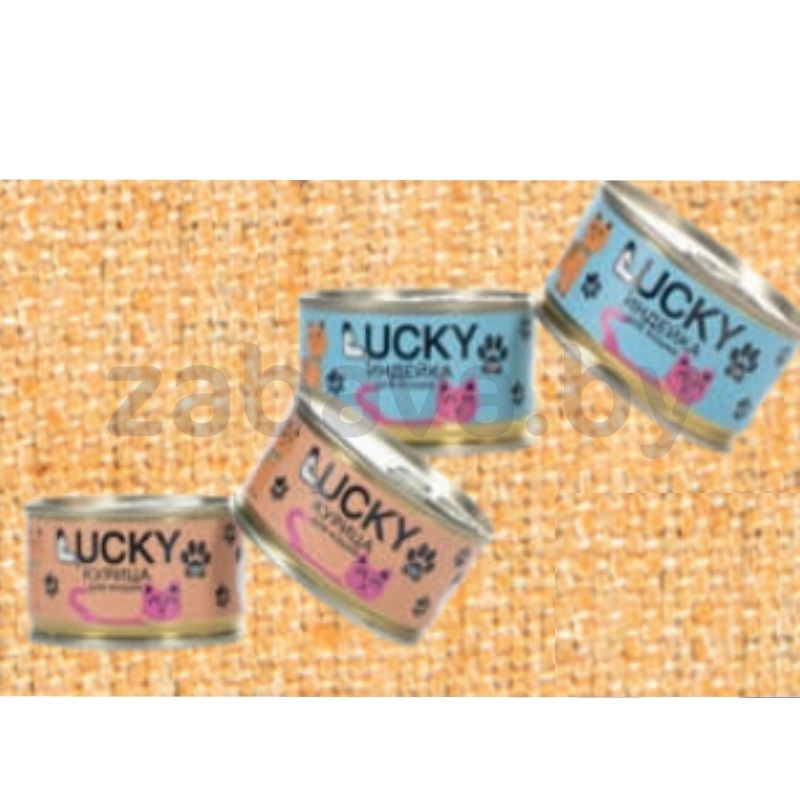 Консервы для кошек Lucky, 130 г