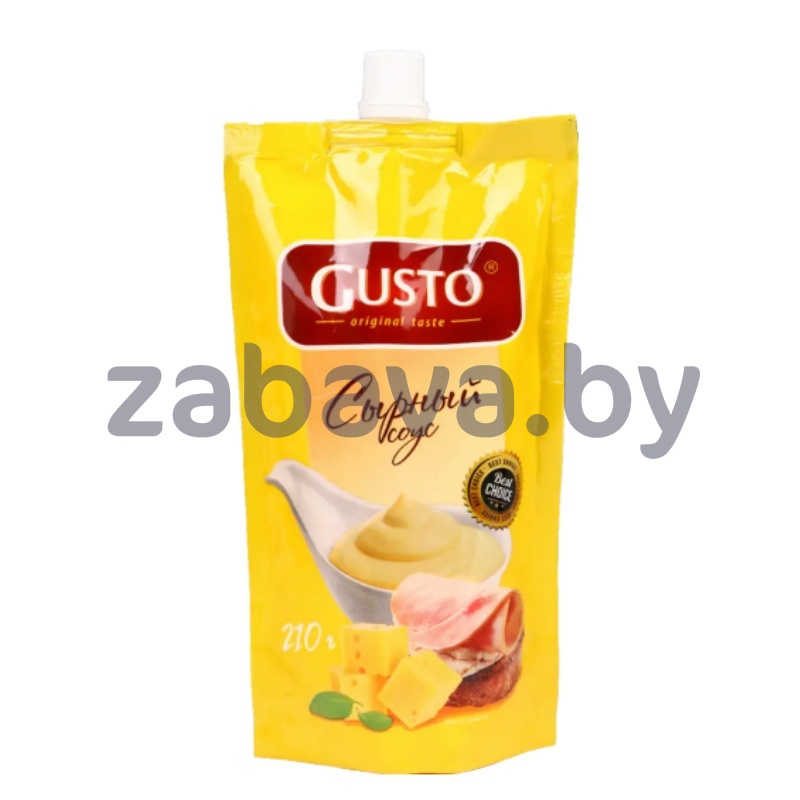 Соус Gusto «Сырный», 210 г, в ассорт.