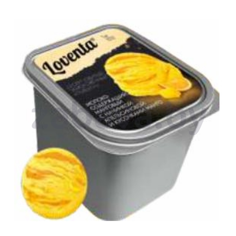 Мороженое сливочн. Loventa, мангов., 1 кг