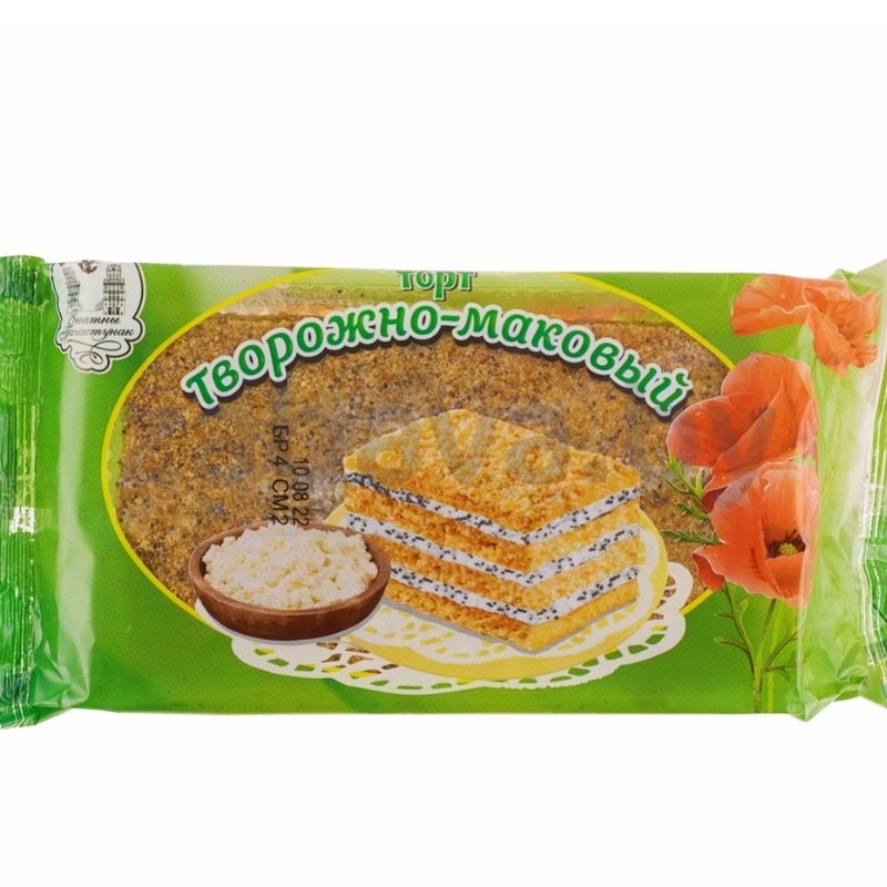 Торт «Творожно-маковый» «Знатный пачастунак», 350 г