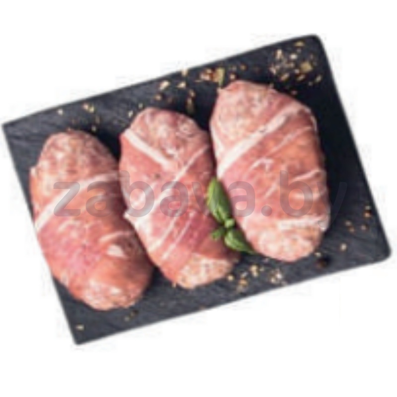 Зразы свиные с грибами, п/ф, 1 кг