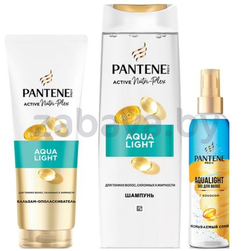 Шампунь/бальзам или спрей д/волос Pantene Pro-V, Aqua Light, 400/275/150 мл