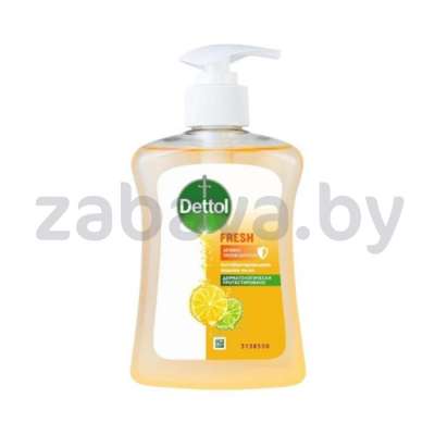 Мыло жидкое для рук антибактер. Dettol с глицерином/грейфрутом, 250 мл