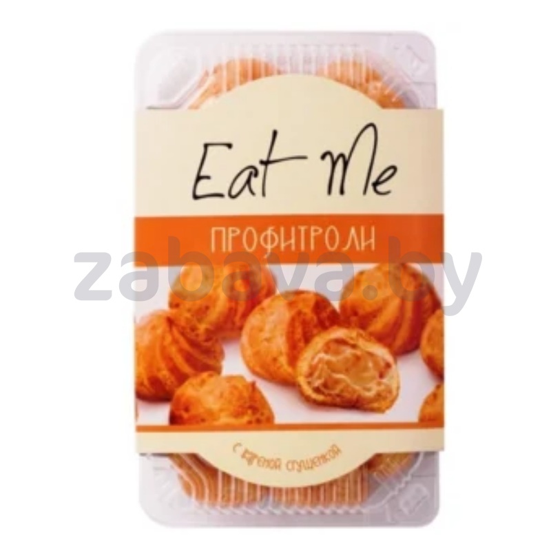 Пирожные Eat Me, профитроли с варен. сгущ., 225 г
