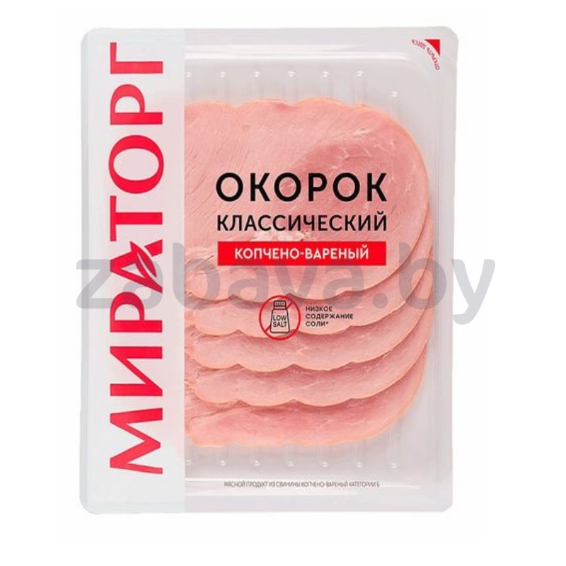 Окорок к/в «Классический», «Мираторг», РФ, 150 г