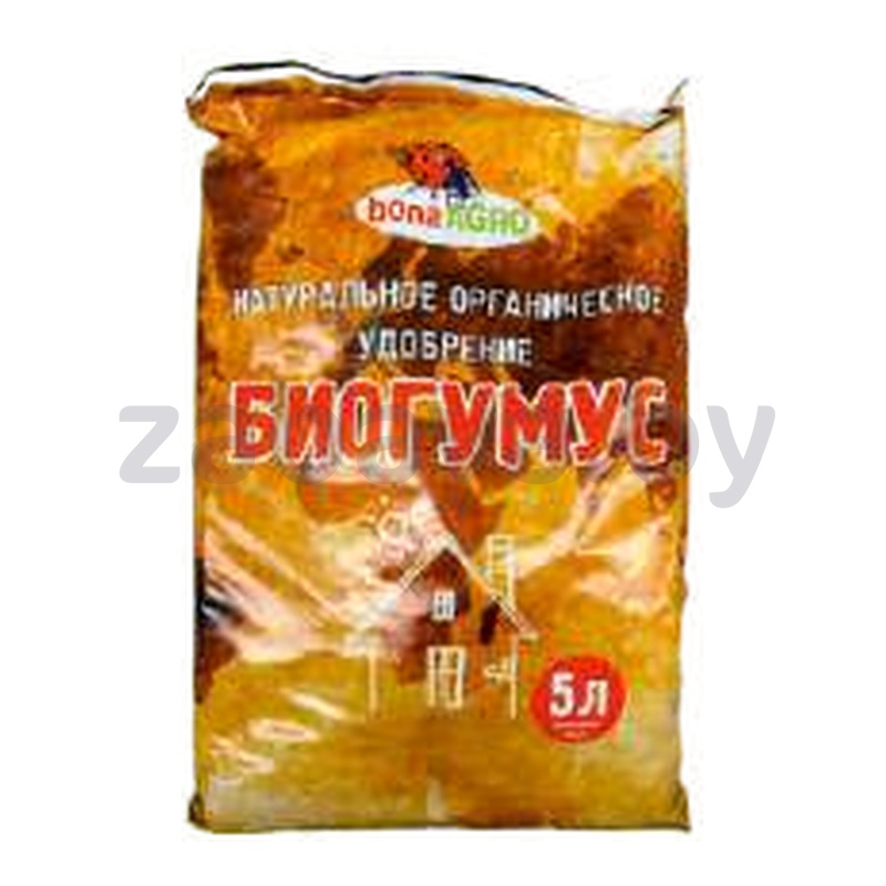 Органическое удобрение BonaAgro «Биогумус», 5 л