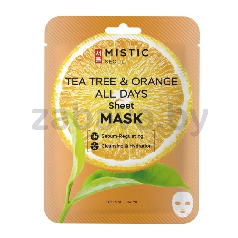 Тканевая маска для лица Mistic, в ассорт.