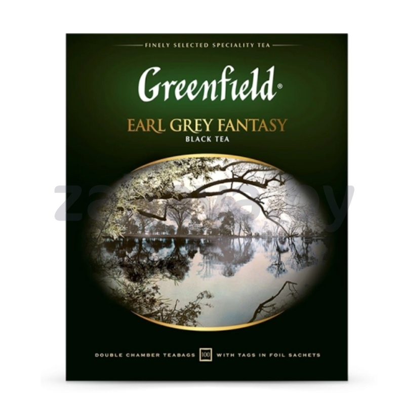 Чай Greenfield Earl Grey Fantasy, 100 пак.