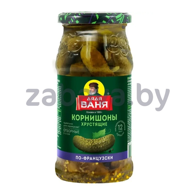 Корнишоны «Дядя Ваня» «По-французски», 460 г