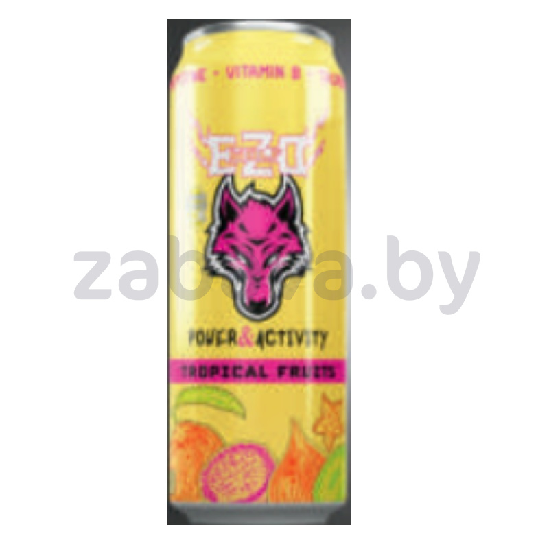 Напиток энергетический Ezo Wolf Tropical fruits, 0,45 л