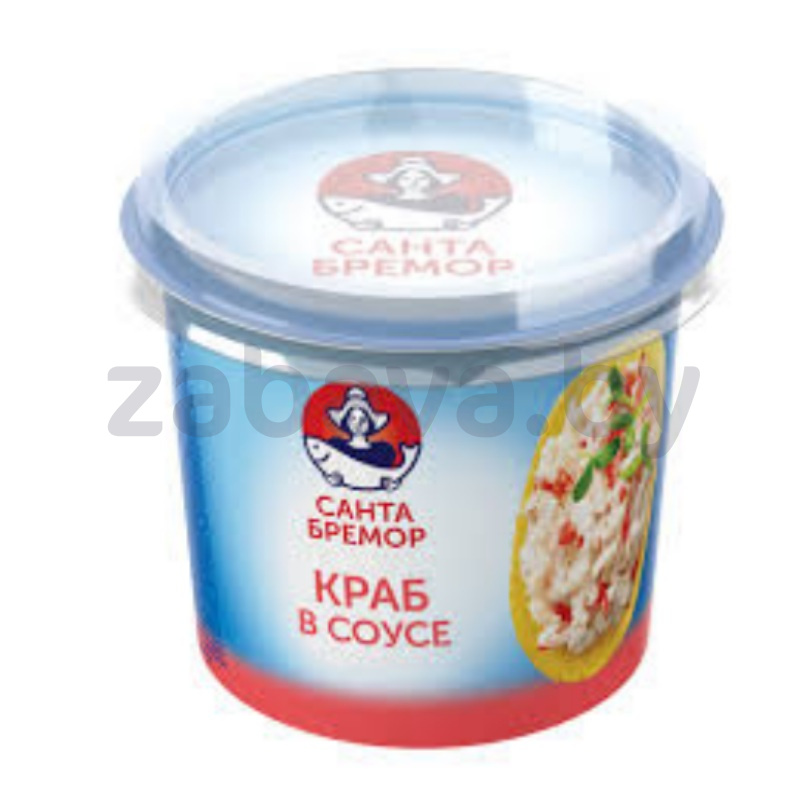Паста крабовая «Санта Бремор» «Краб в сливочном соусе», 150 г