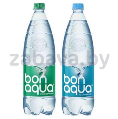Вода питьевая Bonaqua, негаз./среднегаз., 1,5 л
