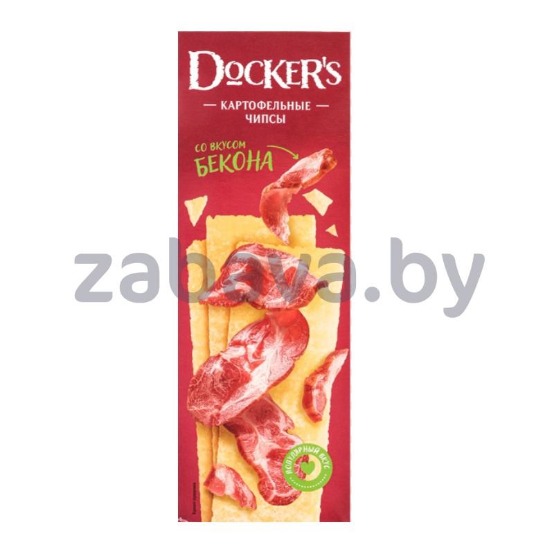 Чипсы Docker's, бекон, 200 г