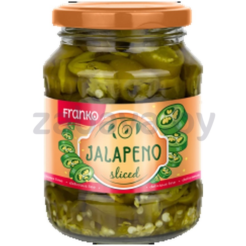 Перец халапеньо Franko, марин., 370 мл/340 г