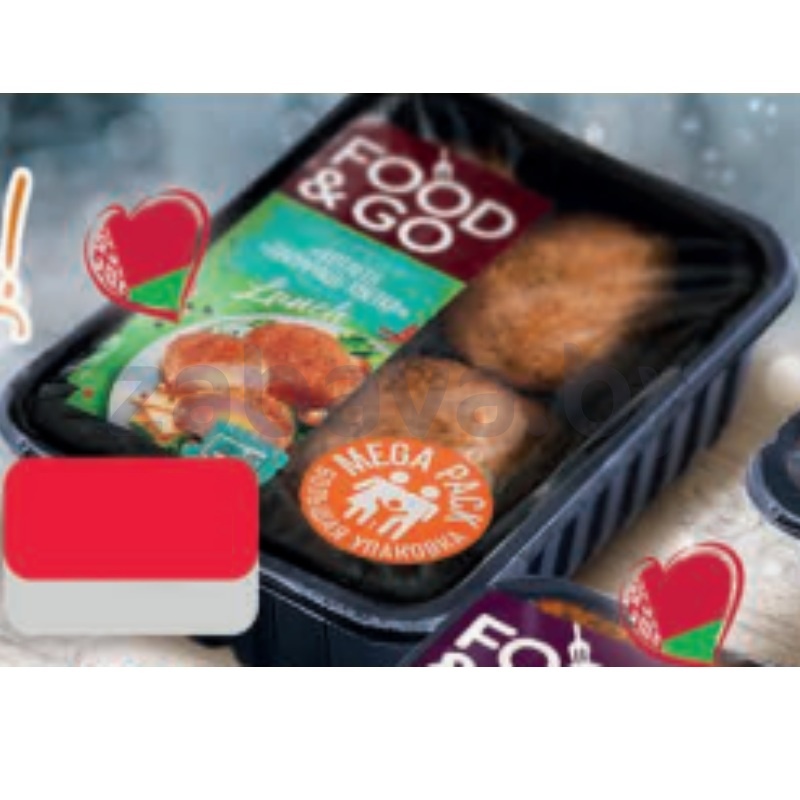 Котлета «Папараць-кветка» Food&Go, 400 г