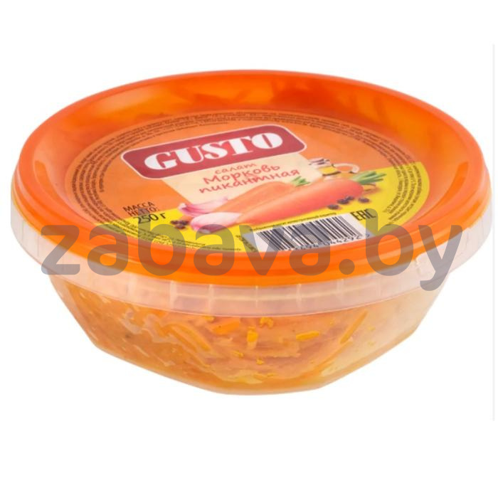 Салат Gusto, морковь пикантная, 250 г