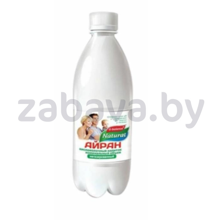 Напиток кисломолочный G-balance айран, 1%, 0,5 л