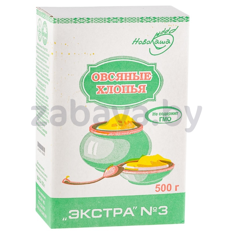 Хлопья овсяные «Экстра № 3», 500 г